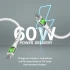 Promate TransLine-CC Type-C Cable, Ultra-Fast 60W Power Delivery Type-C Cable